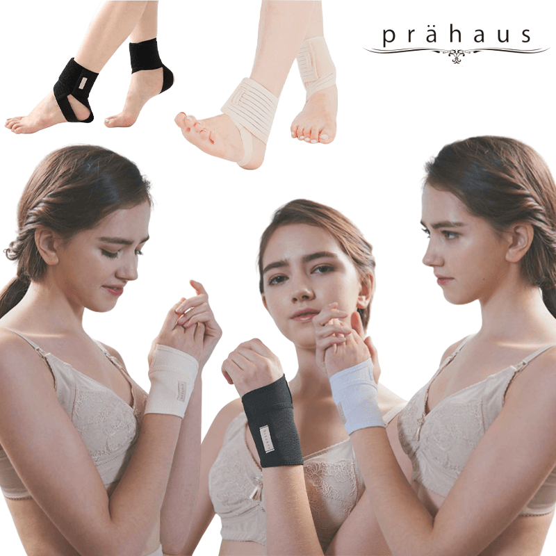 프라하우스 임산부 산모 산전 산후 손목보호대 2개입 1+1세트 사이즈조절 메쉬 사계절보호대