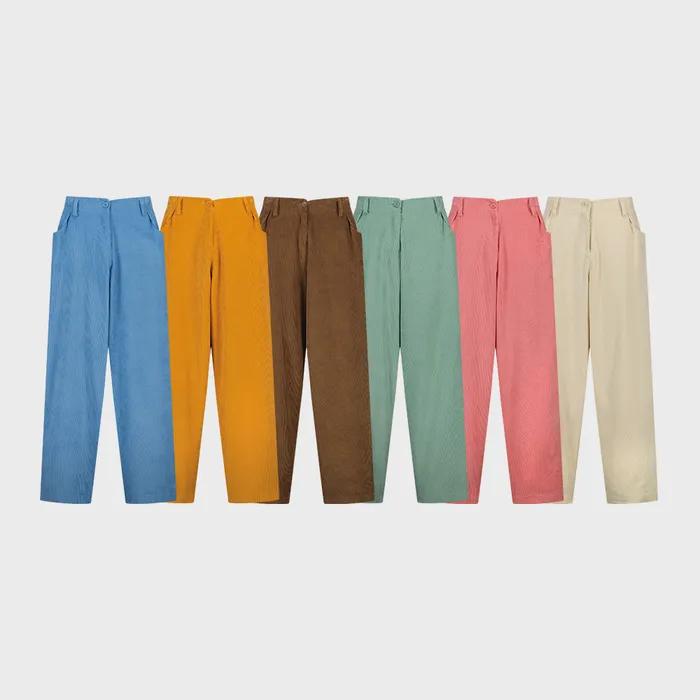 Corduroy Hidden Banding Pants (7color)