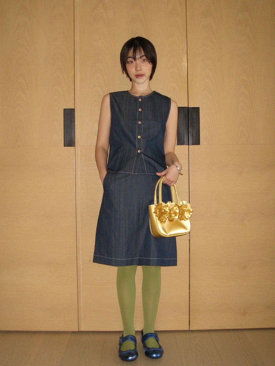 [2차 리오더] M DENIM SKIRT_BLUE