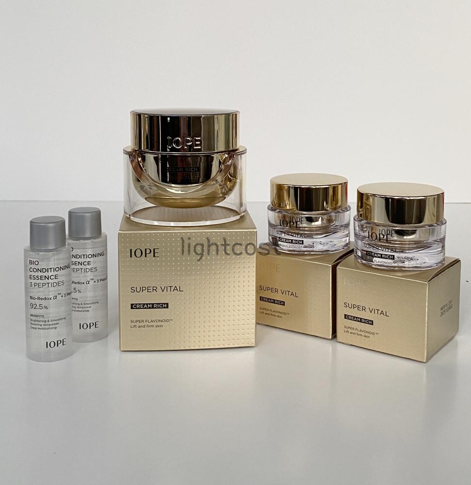아이오페 슈퍼바이탈 크림 리치 50ml+크림28ml+에센스36ml 온라인 코스트코