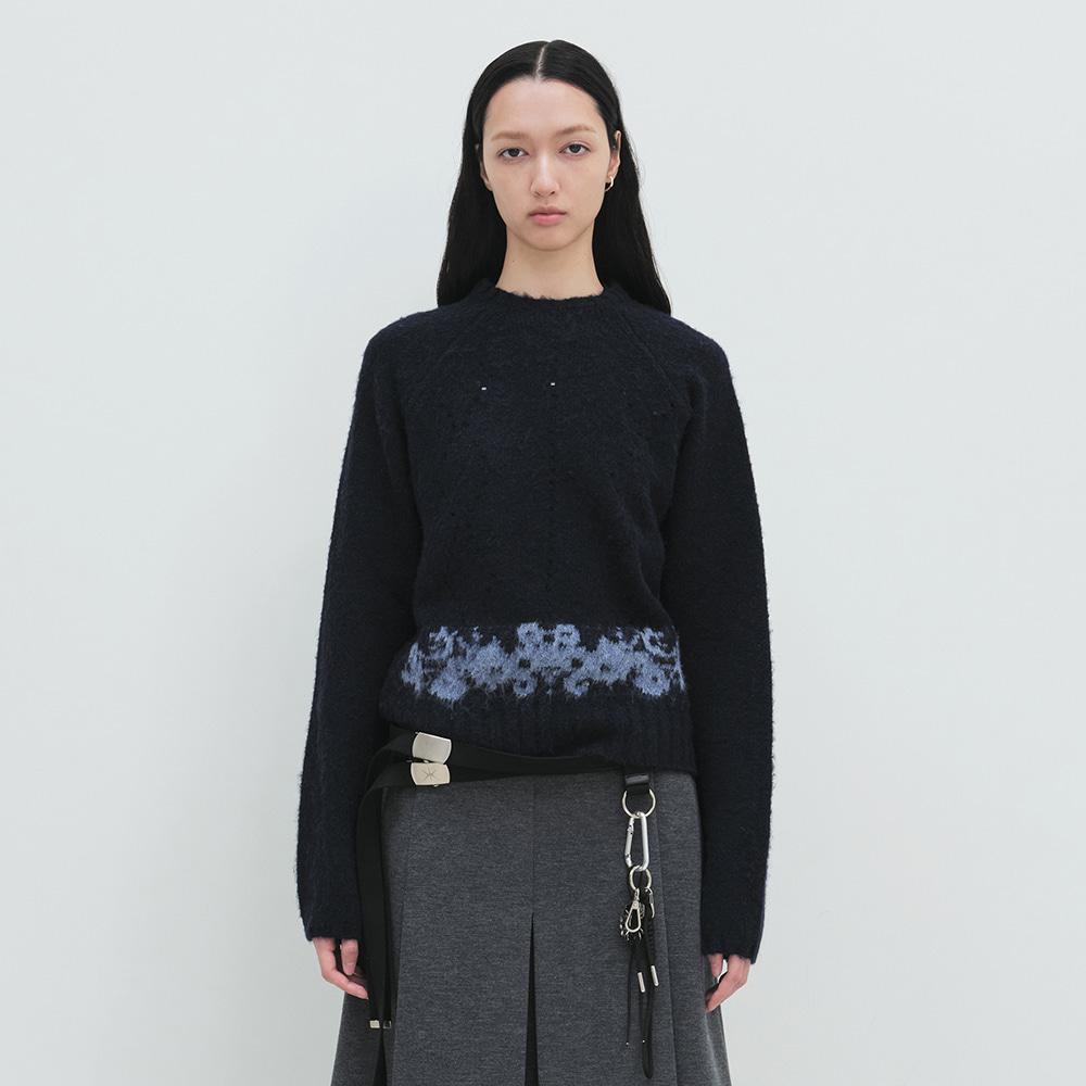 Skashi Knit Pullover (Navy)