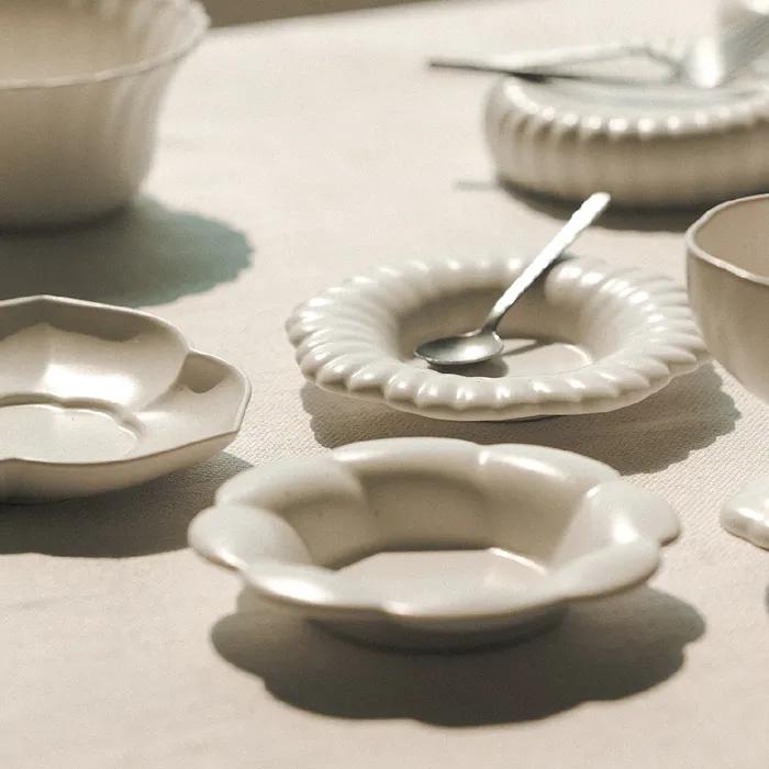 [선물포장]블루밍 앞접시 사이드접시 3P 선물세트