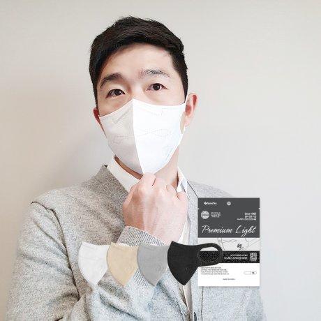 시노텍스 [프리미엄라이트 50매]  숨쉬기 편한 새부리형마스크