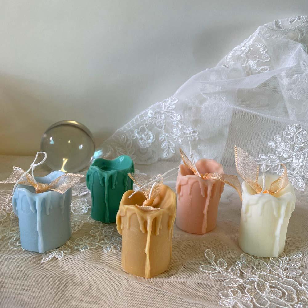 촛농초 필라캔들 빈티지 엔틱 오브제 인테리어소품