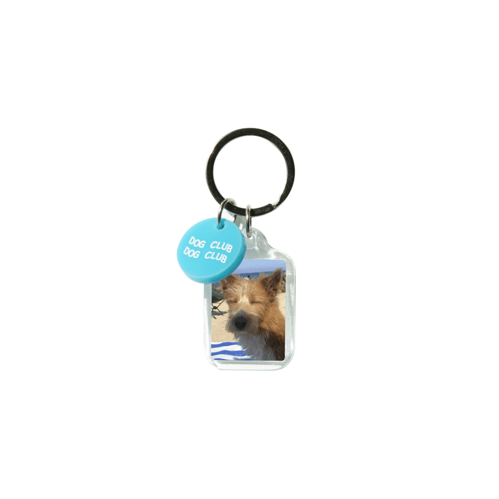 DOG CLUB PHOTO KEYRING