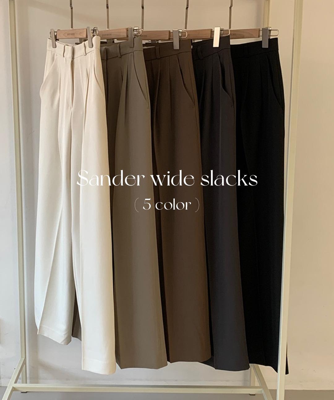 샵아워 (MADE) 25SS 샌더 와이드 SL