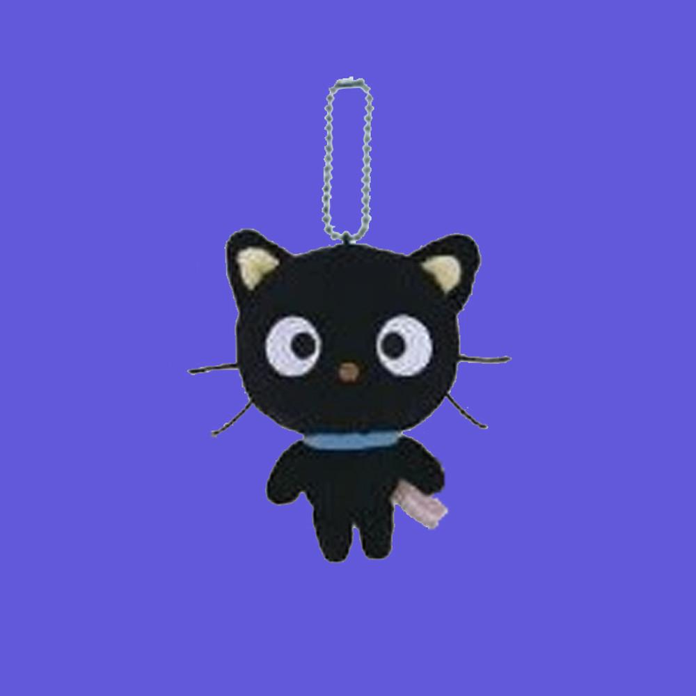 [10월출시] 산리오 캐릭터즈 초코캣 마스코트 인형 키링 키홀더