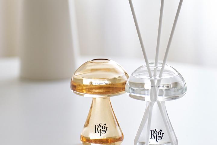 [오딜/10%쿠폰]머쉬룸 오브제 디퓨저 260ml(2종)(선물포장) 향테리어/집들이선물추천