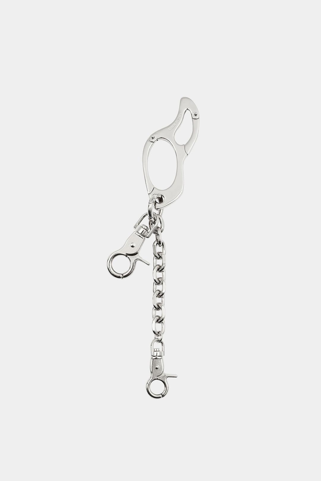 HATCHET CHAIN KEYRING SILVER