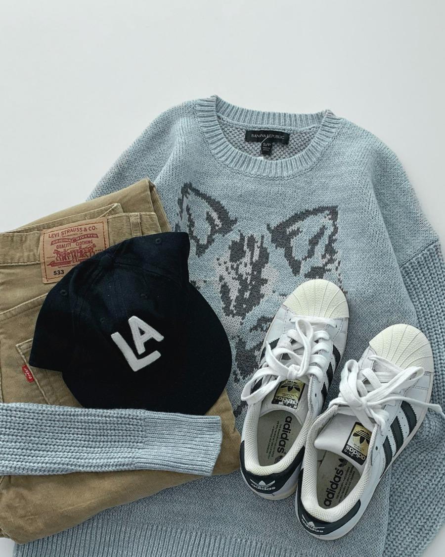 | USED | KF635. merino wool knit