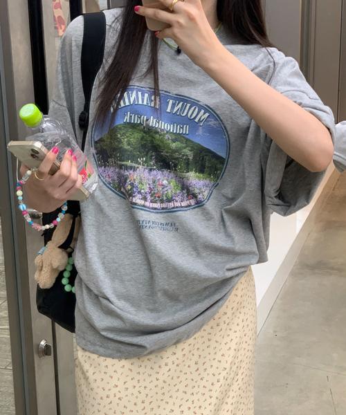 미뉴에트 Nation tee (그레이)