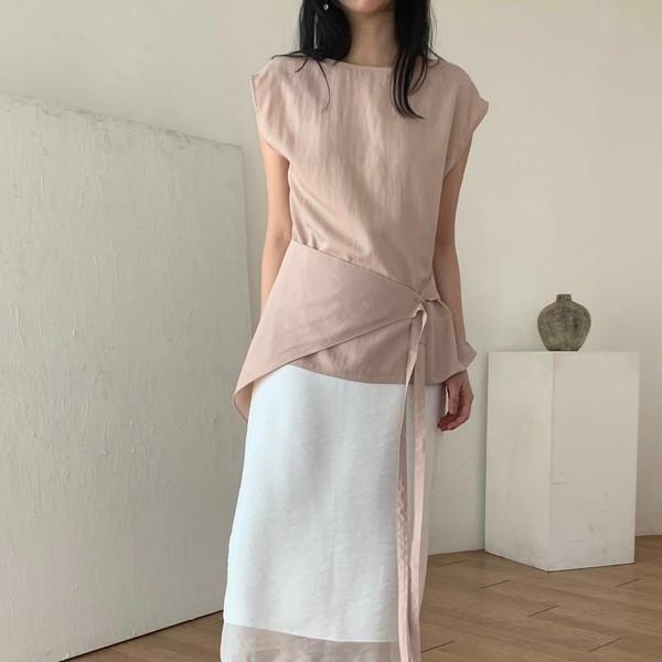 Lotus sheer skirt (2c)