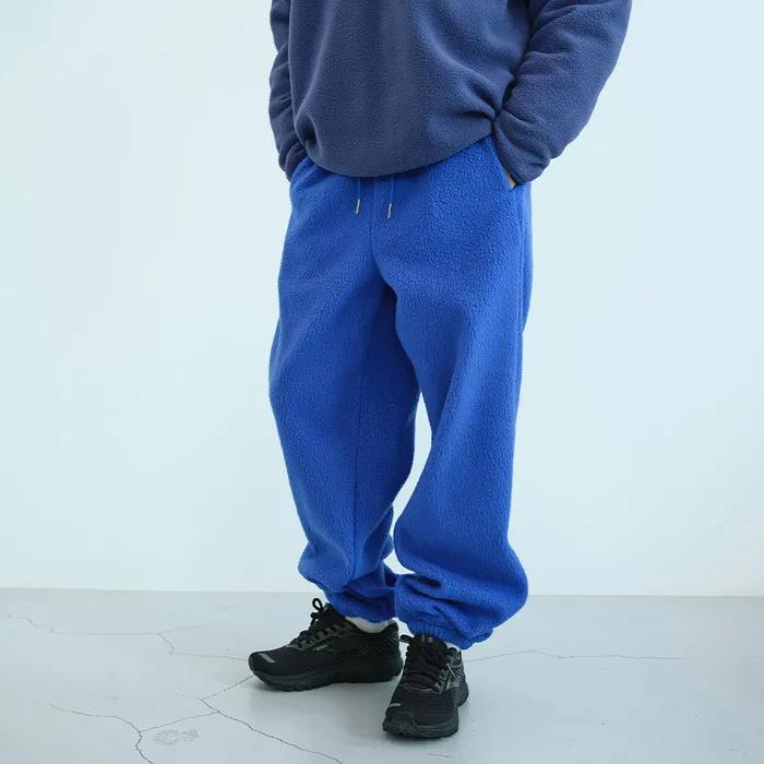 퍼지 플리스 조거 팬츠 (Blue)
