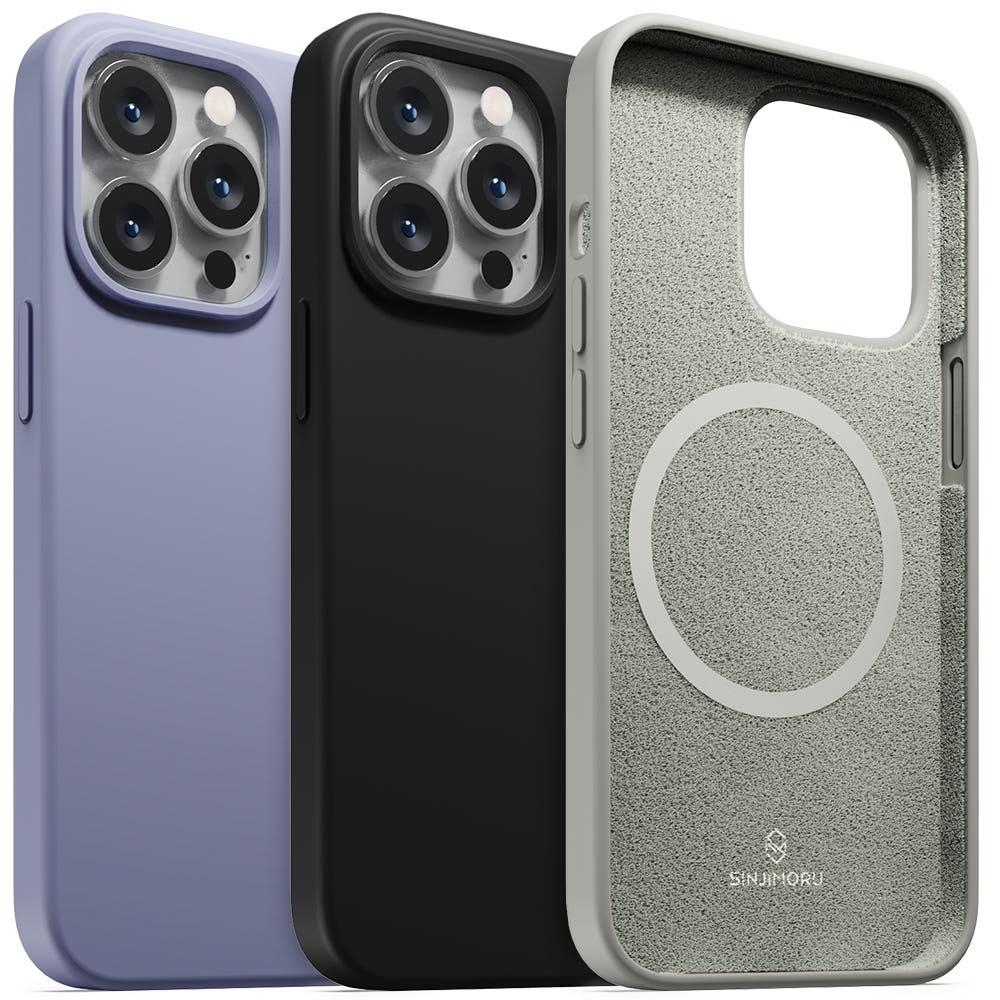 아이폰 13 프로 맥스 맥세이프용 소프트 미니 그립 실리콘 케이스