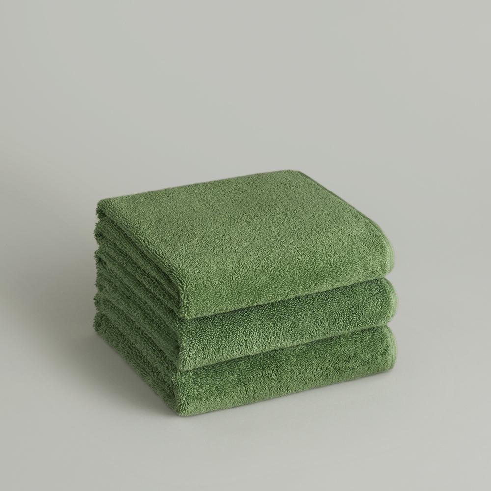 더 그란 | 페이스 타월 - 세이지 (3p)