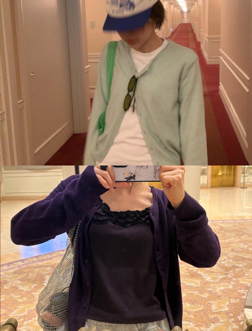 round wool cardigan (4color)