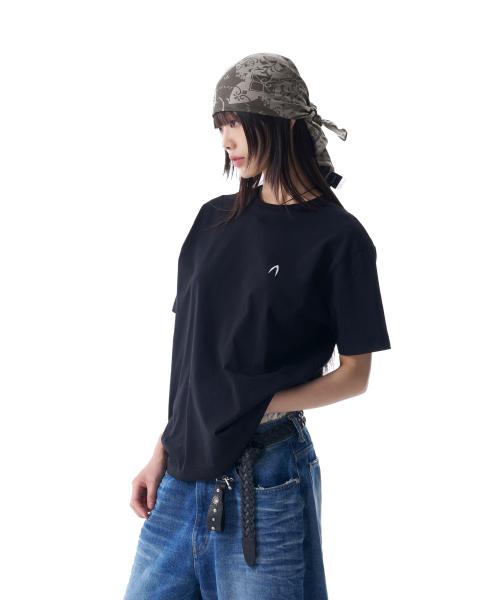 Fitted Half Top (Black)