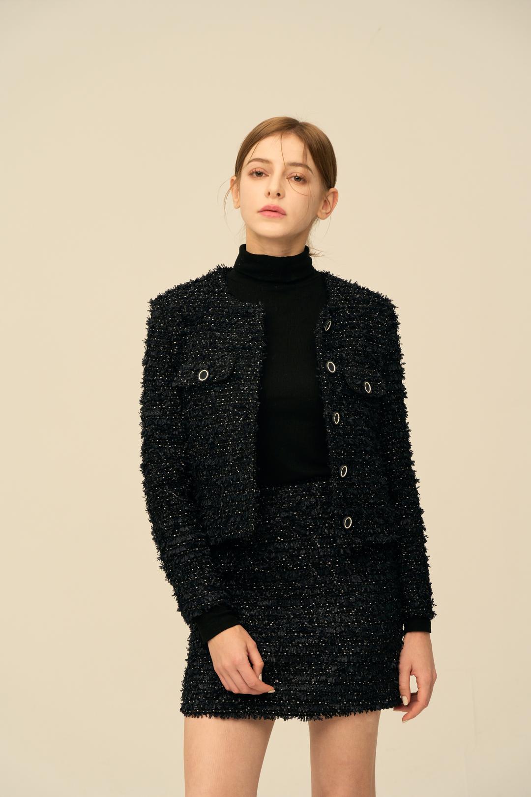 LINTON TWEED BLACK JACKET