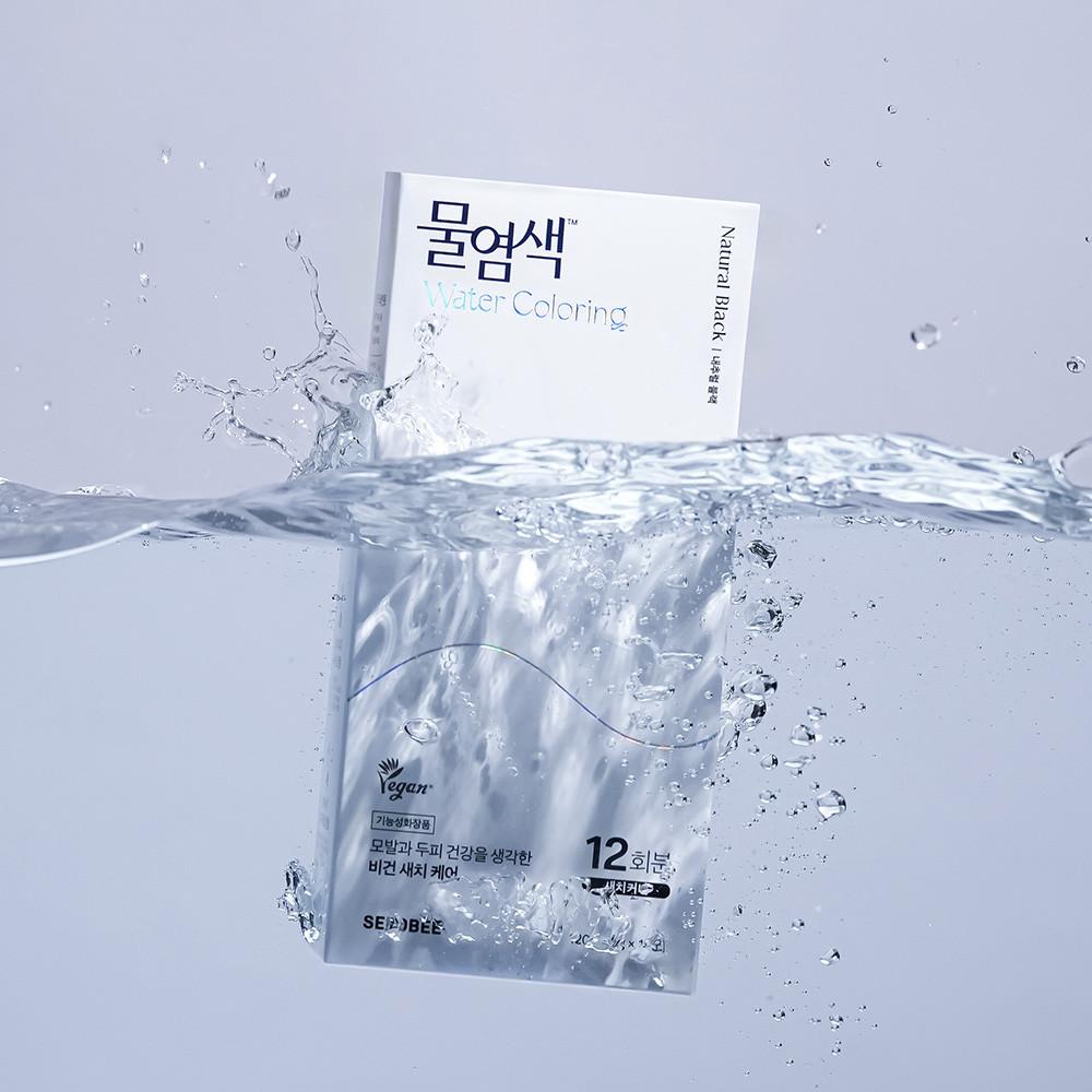씨드비 물염색 12회분 (10gx12ea) (대용량 리필) (1호 쉐이커+8종 샘플키트)