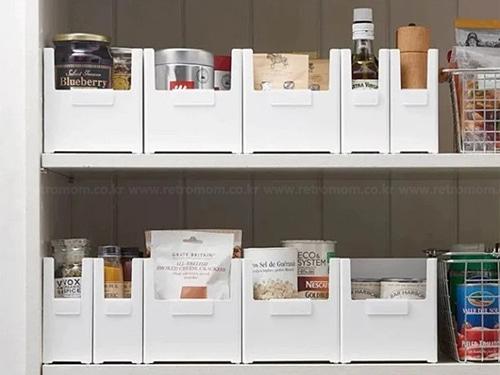 칸칸 이어붙이기 가능! 반듯사각 화이트 수납 정리함 (옵션- 총 5가지 )