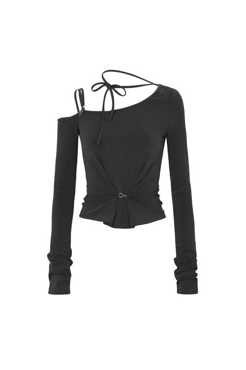 RUBY HOOK LONG SLEEVE charcoal