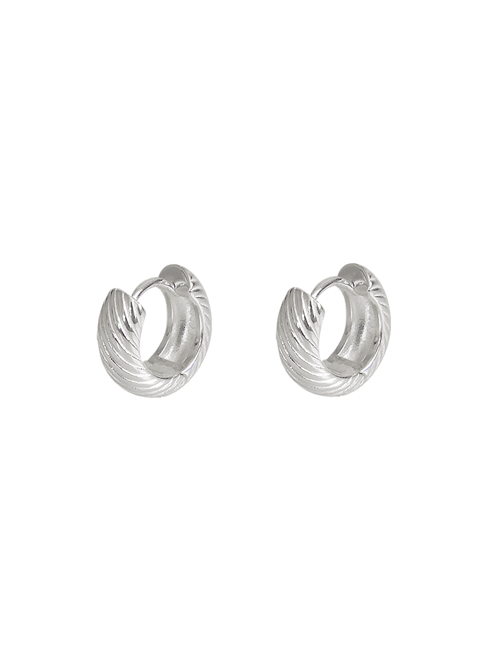 comb pattern earrings