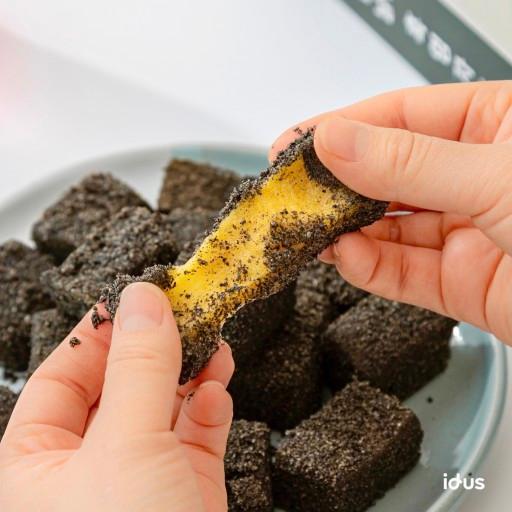 고소함 끝판왕! 디저트 🖤 흑임자호박인절미 떡