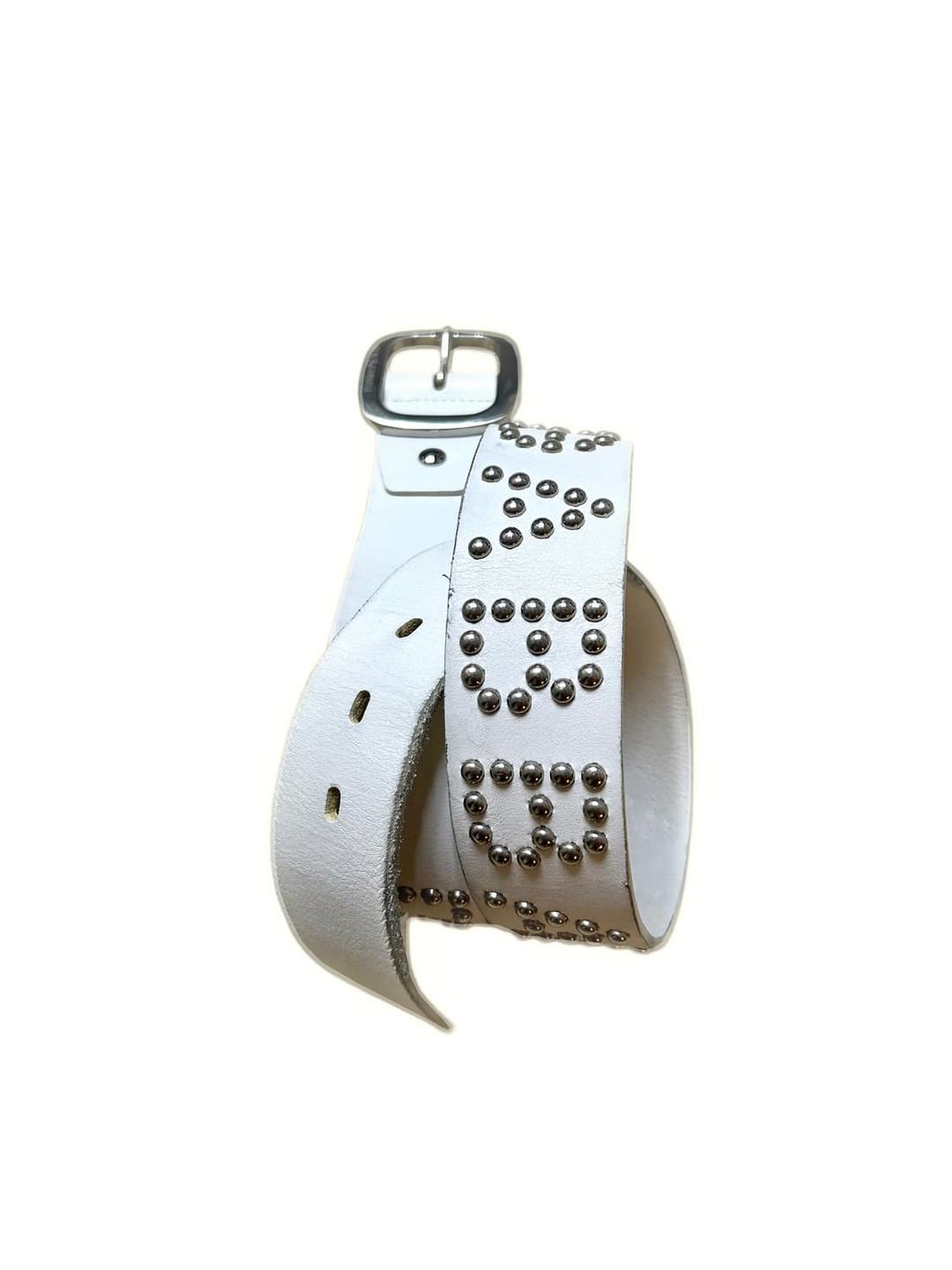 *rare Big Stud Detail Leather Belt | 후루츠패밀리