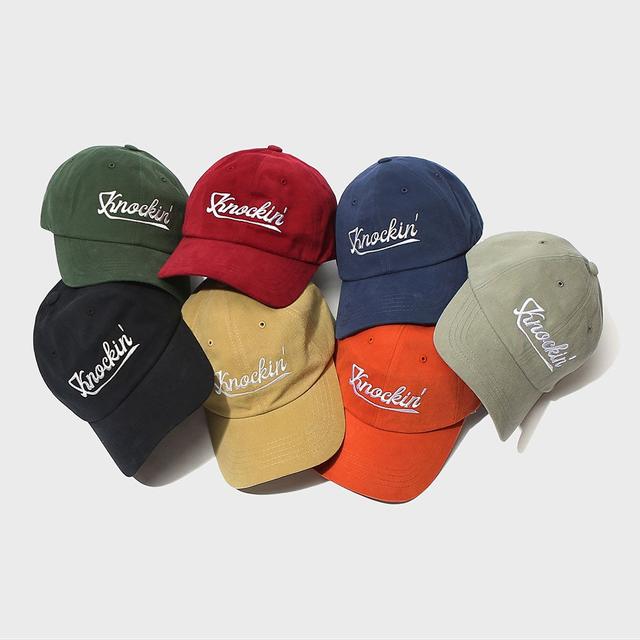 KNOCKIN LOGO B.B CAP [9 Colors]