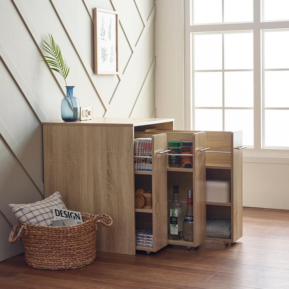 수납 테이블&틈새 선반