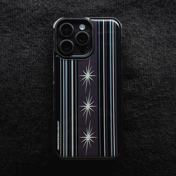 D.O.S Stripe Phone Case (Obsidian Gray Purple)