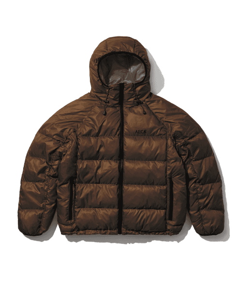 AECA RIBSTOP PADDING JUMPER-BROWN