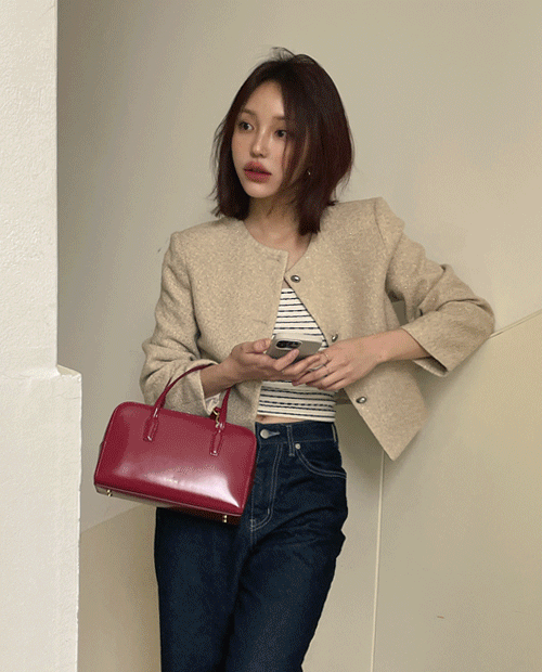 로엘라 트윙클 트위드 자켓 ( 3color )