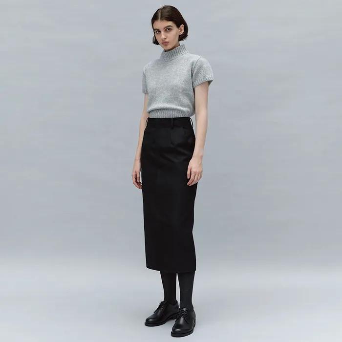 [22차 재입고] lip pencil skirt (black)