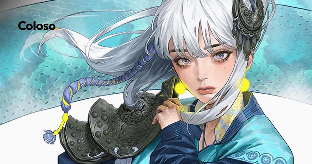 역동적이고 스타일리시한 캐릭터 완성