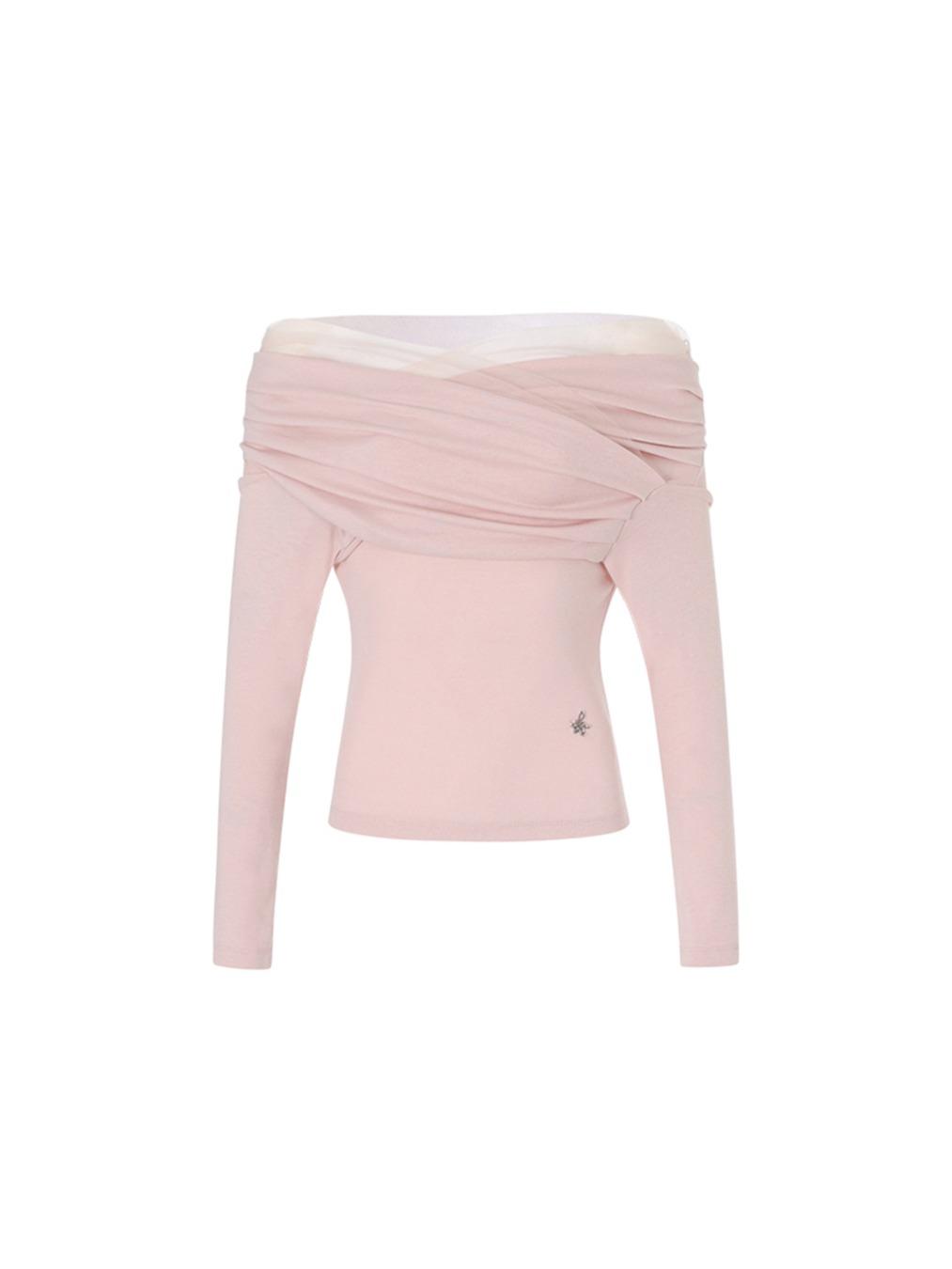 [2차 리오더]Sana top (Pink)