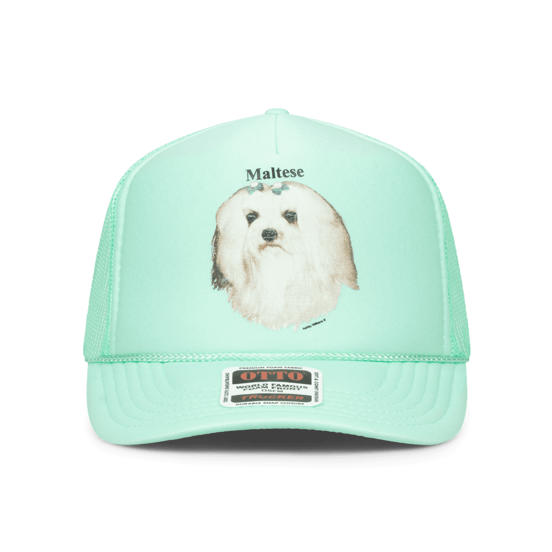 MALTESE  CAP - GREEN - ONE SIZE