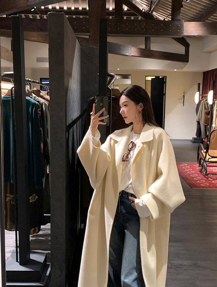 컬렌션 울100 양면 모직코트 3color