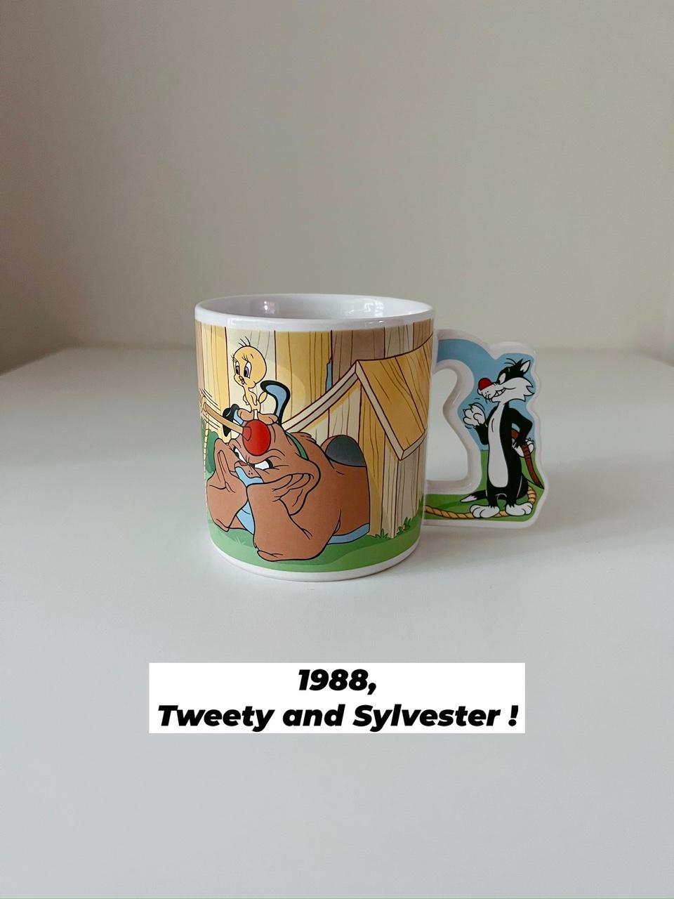 [중고] [VINTAGE] 모닝버드 1988 루니툰 머그