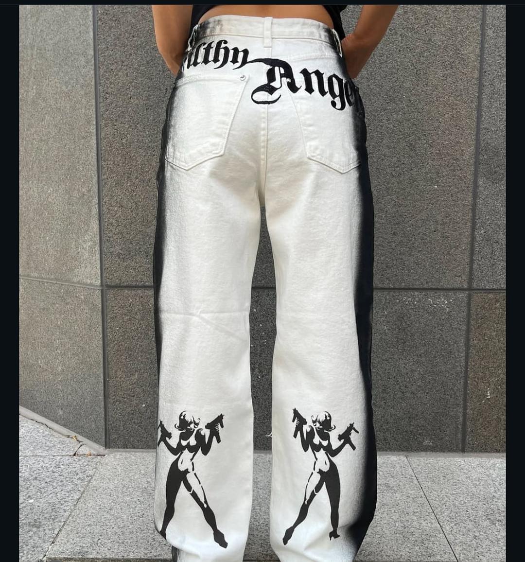 Dydoshop angel jeans | 후루츠패밀리
