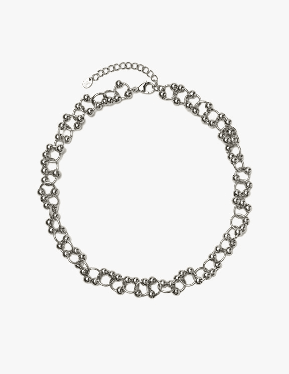 Linked Piercing Chain Necklace