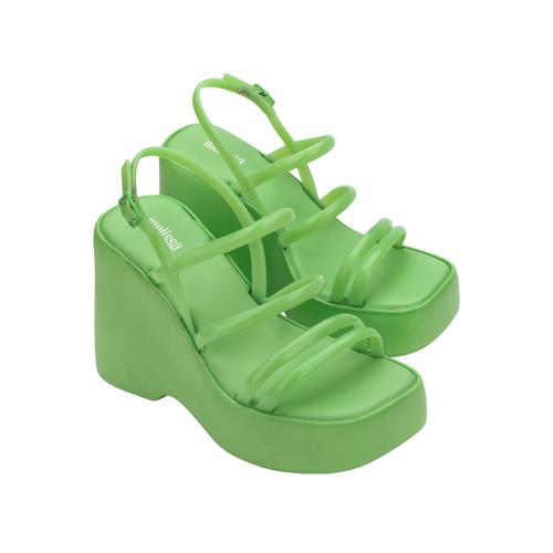 멜리사 우먼 제시 플랫폼 샌들 그린