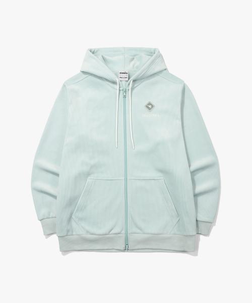 트렌토 코듀로이 후드집업 MINT