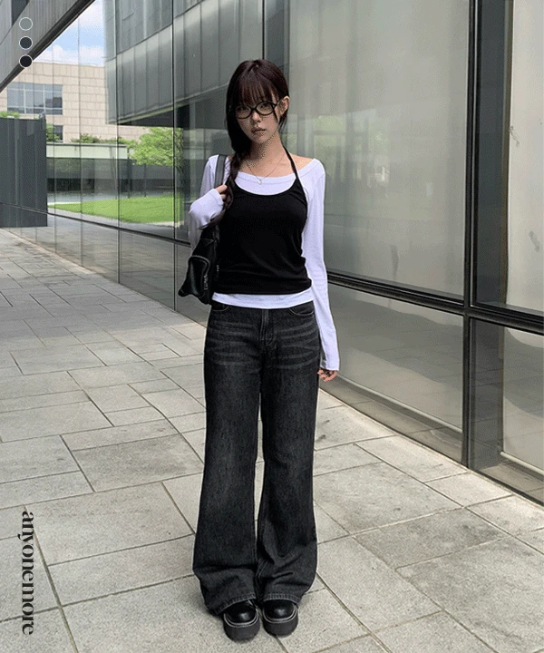 [핏보장/기장선택🖤] 저그 플레어 부츠컷 워싱 데님 팬츠 (3color)