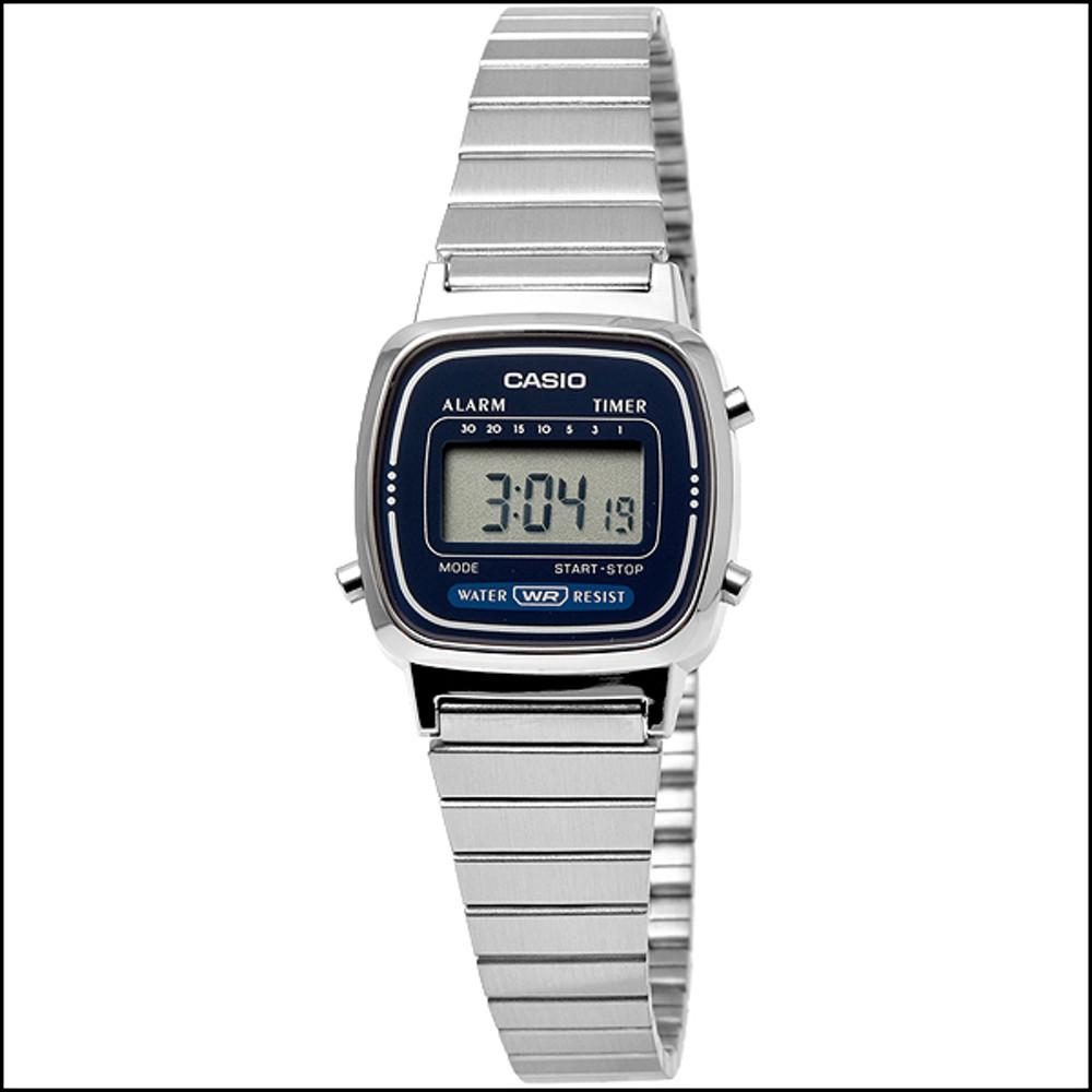 타임플래닛 CASIO LA670WA-2 카시오 시계 메탈밴드