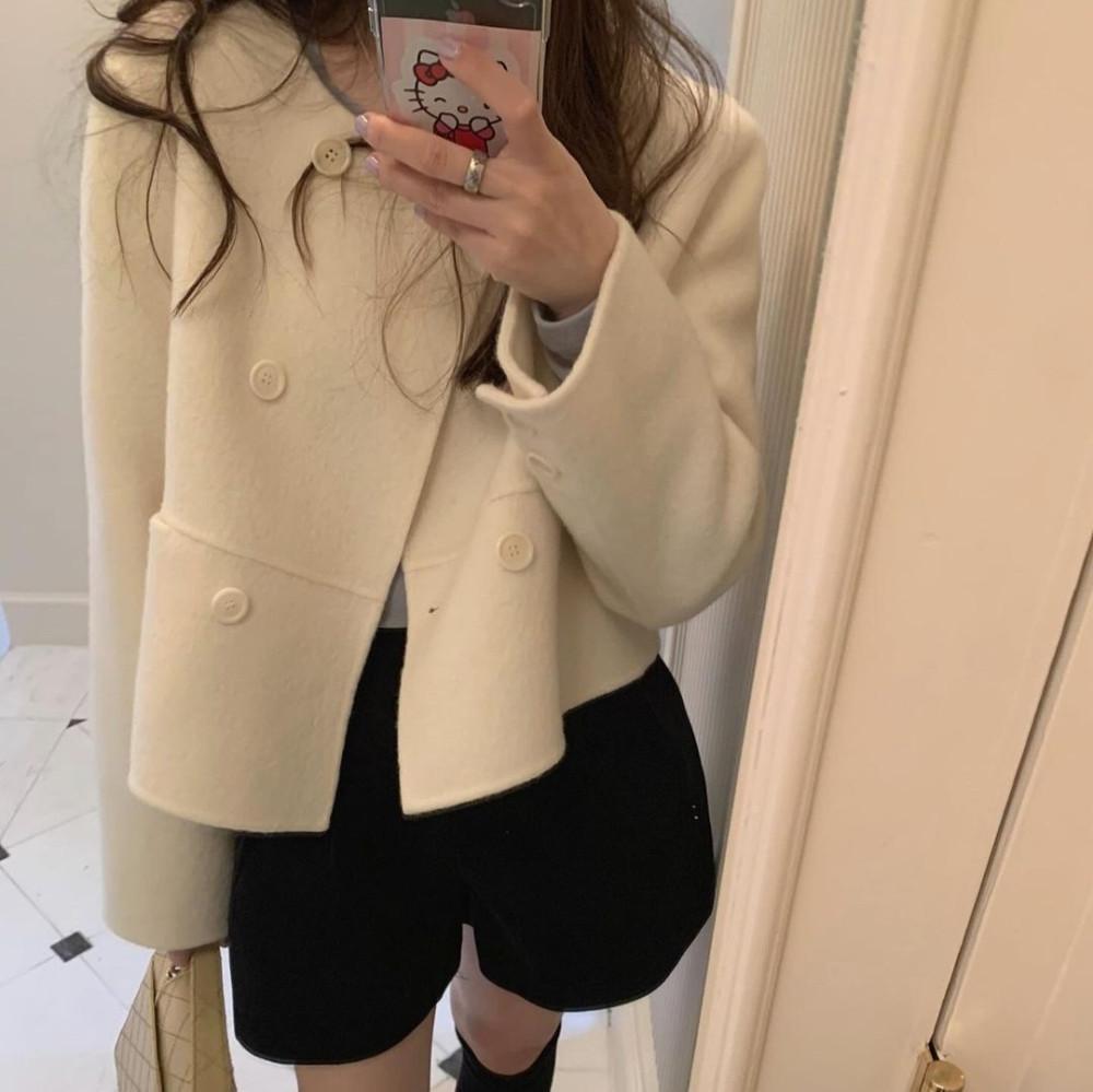 프리티영띵 미니 숏 핸드메이드 코트 자켓 pyt 프영띵