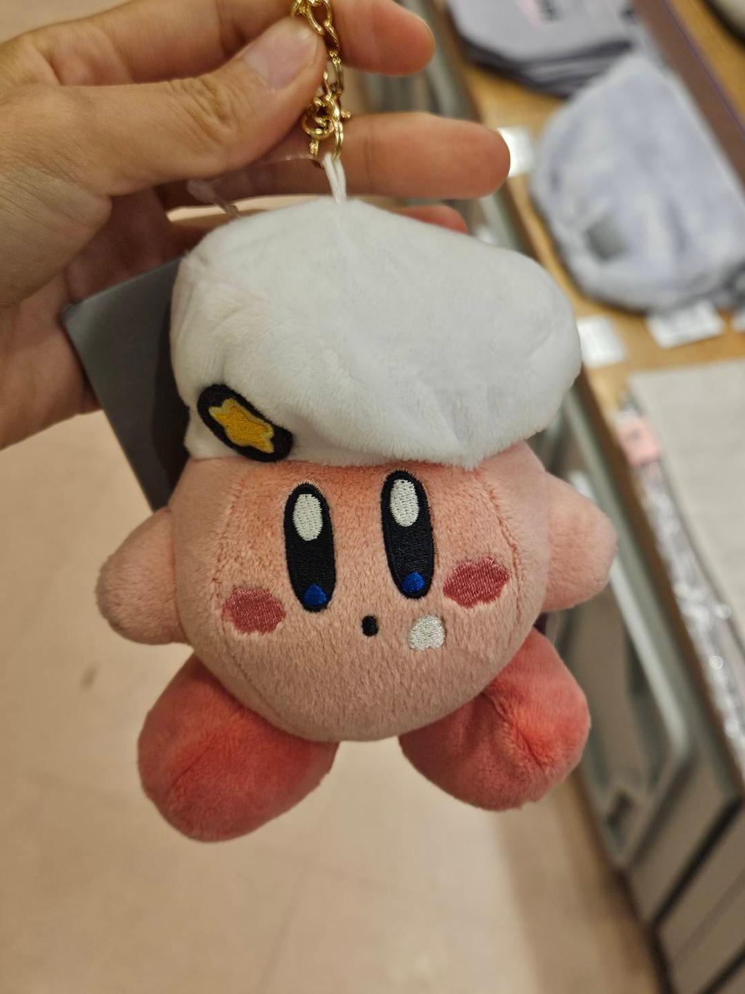 커비 카페 커비 캐릭터 마스코트 키 링