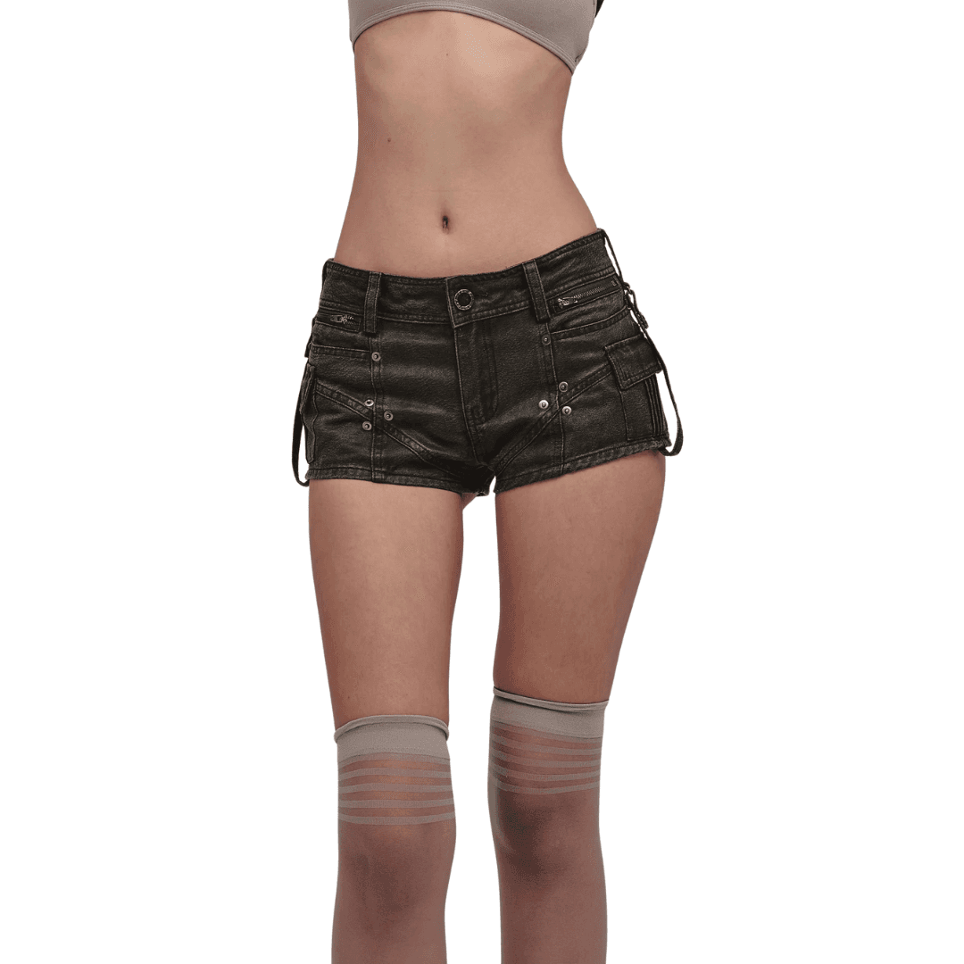 Utility Shorts in Coal - XS