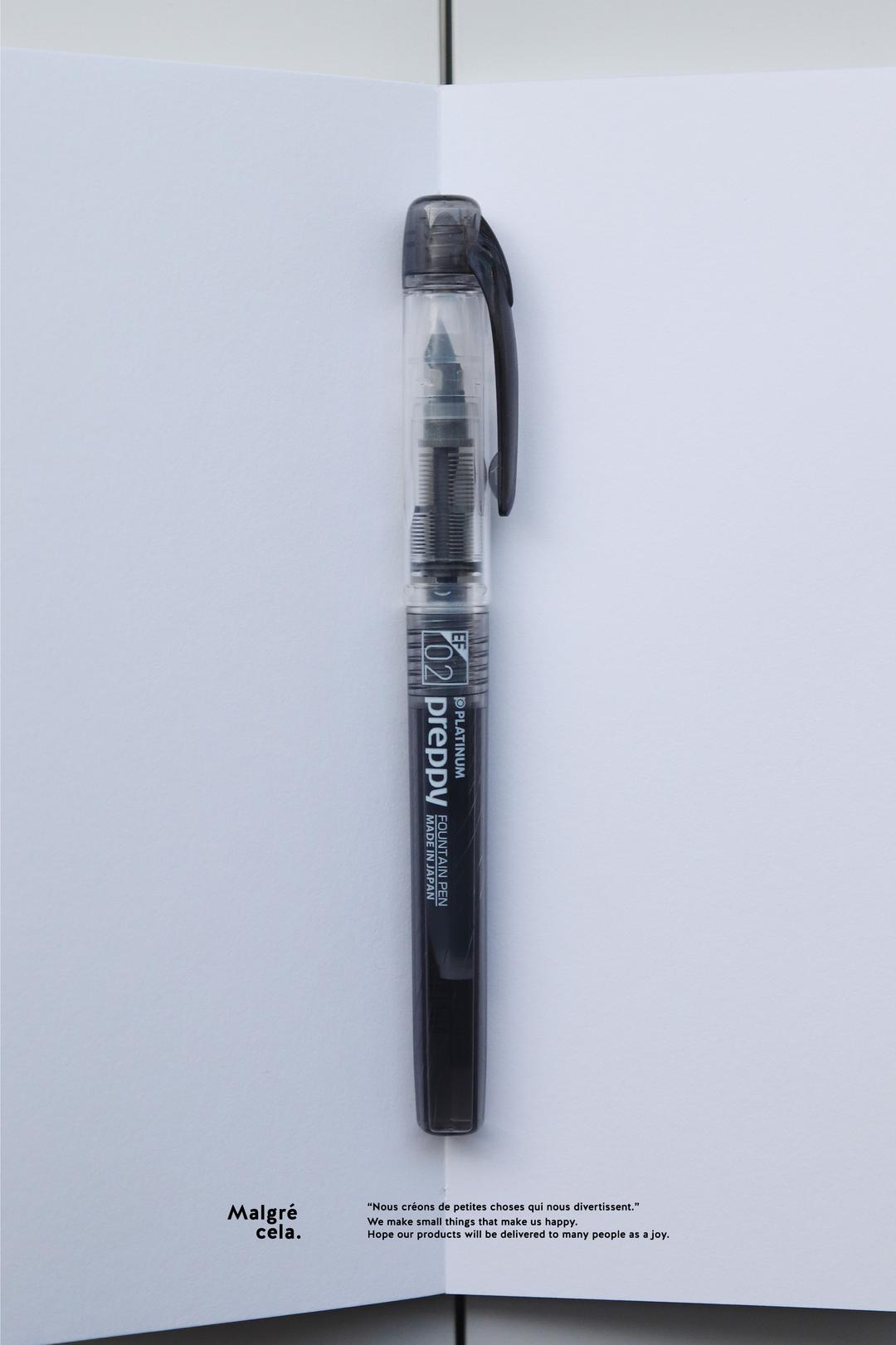 Preppy Fountain Pen_EF Black(02)