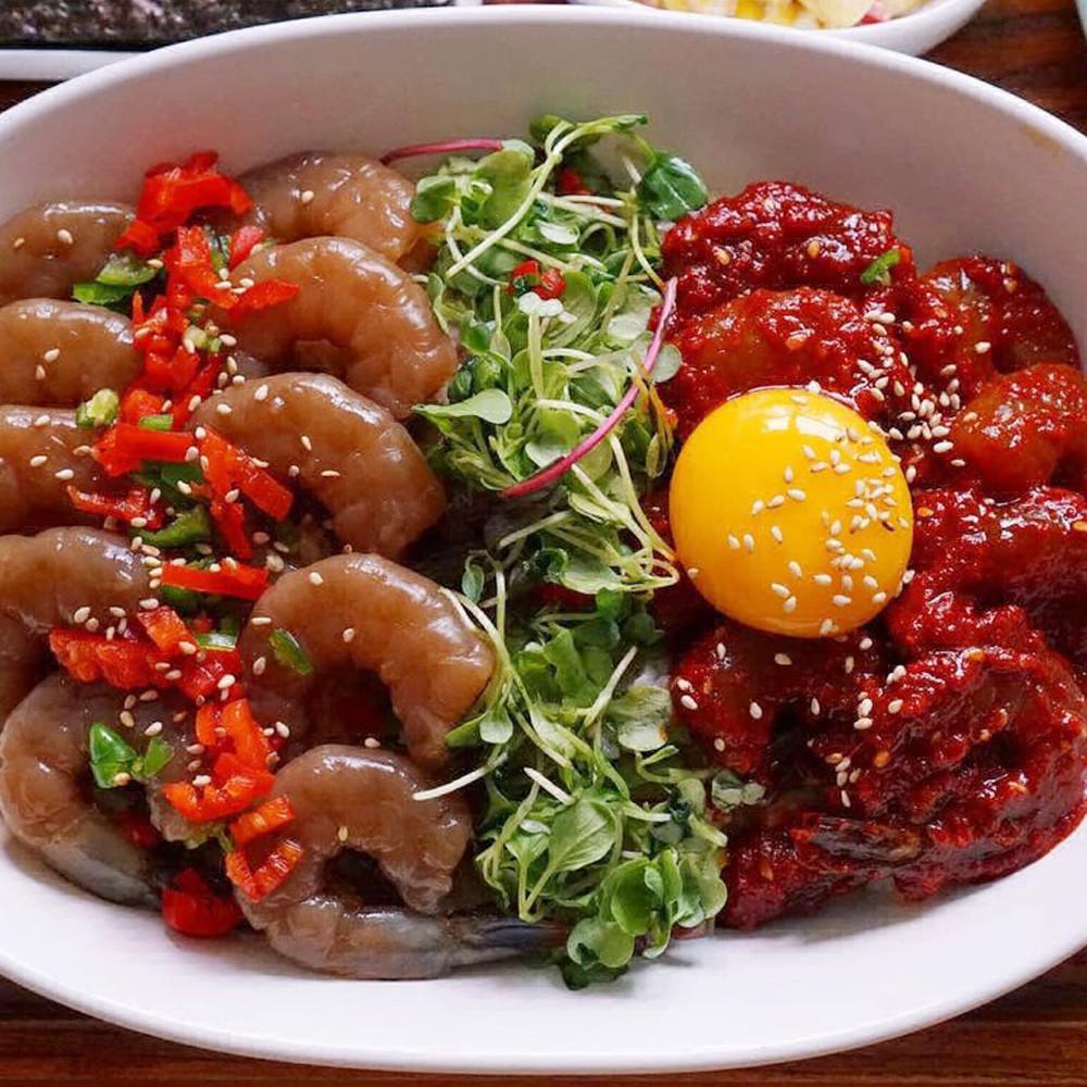 이말랑 대하 순살 깐 새우장 400g, 1kg 간장 양념 새우장 대하장 택배주문 배달